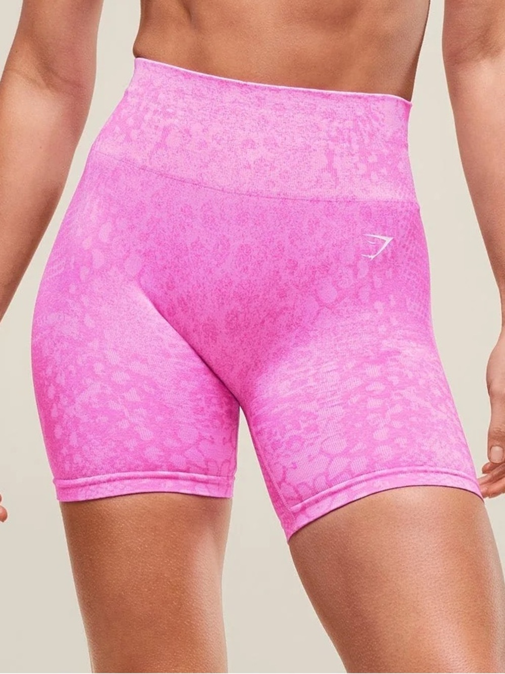 Gymshark sour pink adapt animal x Whitney seamless shorts